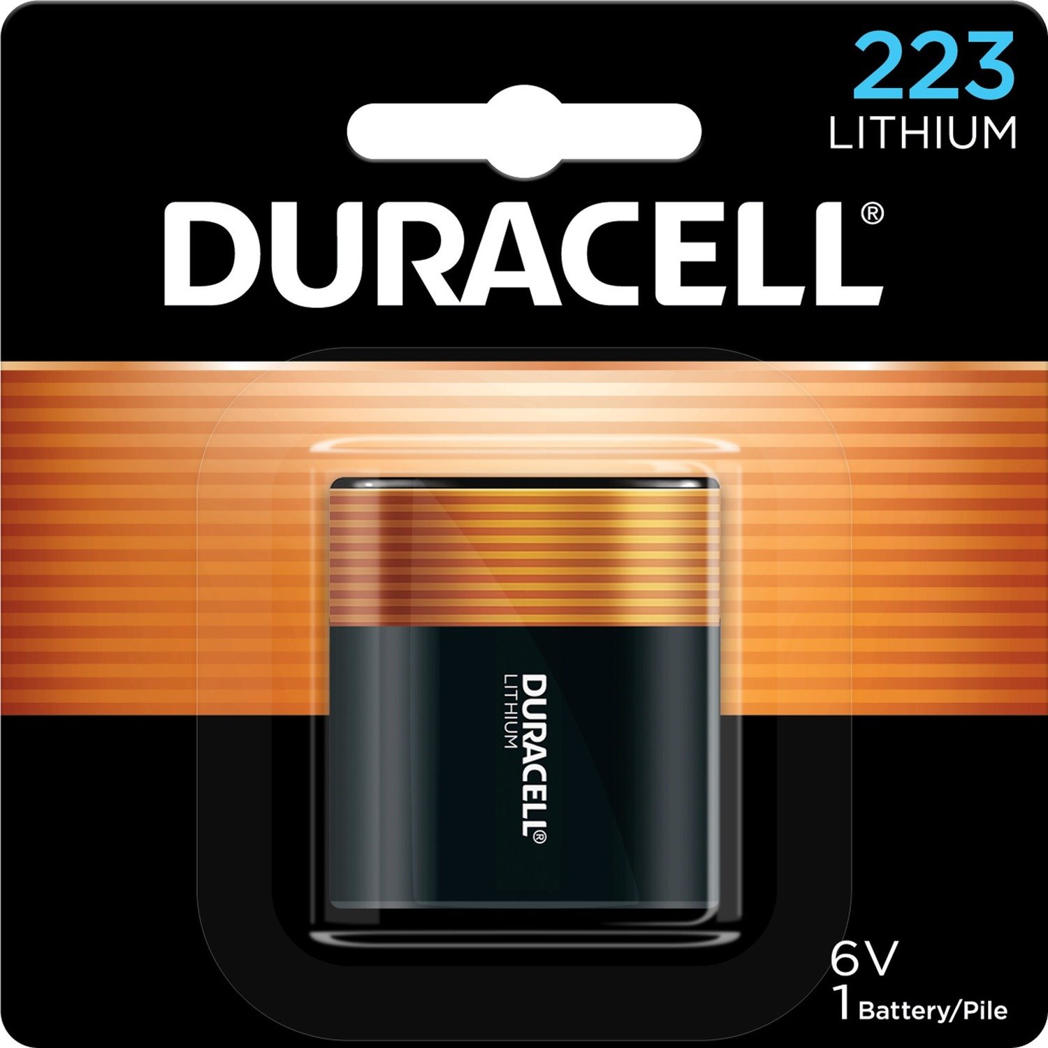 Duracell DL223A Batterij - Lithium Ion (Li-Ion) - 1