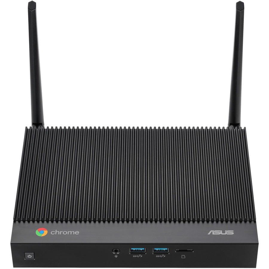 Asus Chromebox CHROMEBOX4-F3030U Desktop Computer - Intel Core i3 10th Gen i3-10110U - 8 GB RAM DDR4 SDRAM - 128 GB SSD - Gun Metal