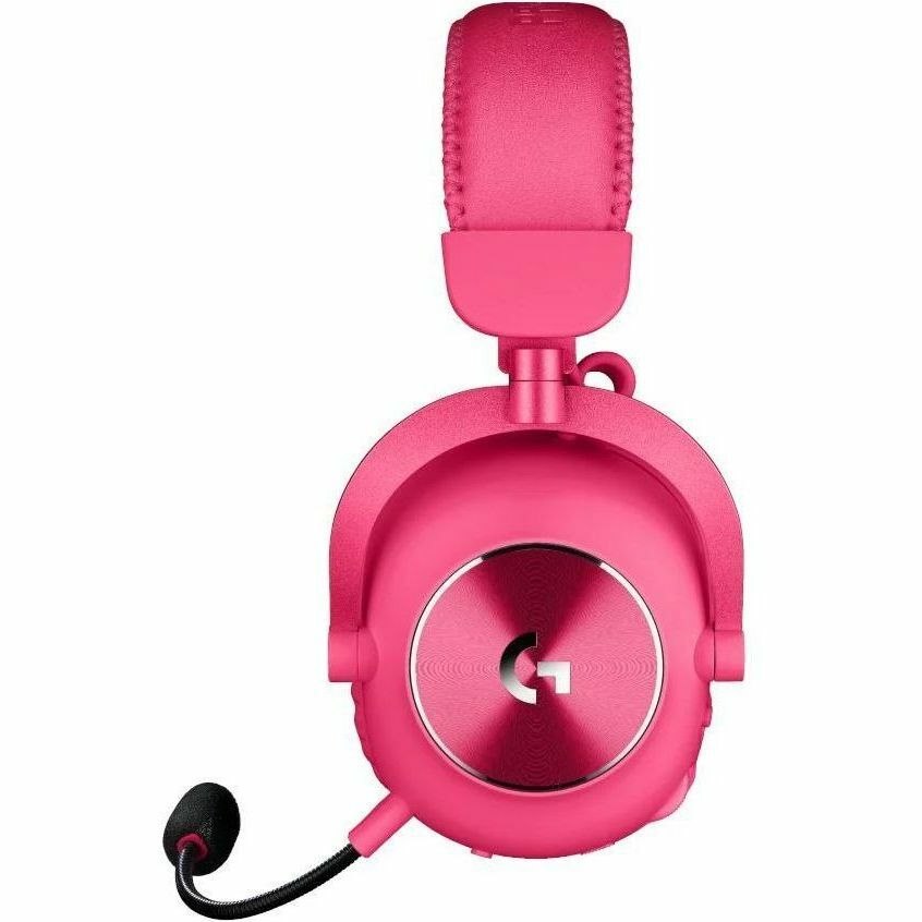 Logitech G LIGHTSPEED Wired/Wireless On-ear, Over-the-head Stereo Gaming Headset - Pink