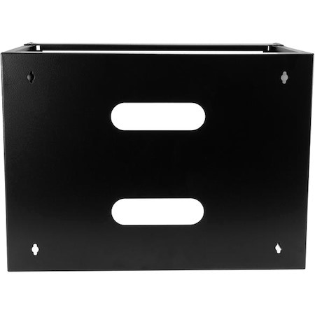 StarTech.com 8U Wall Mount Rack, 14in Deep, 19 inch Wall Mount Network Rack, Wall Mounting Patch Panel Bracket for Switch/IT Equipment