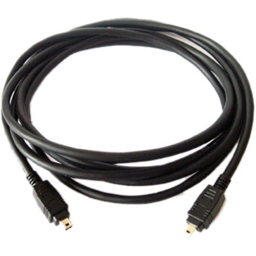 Kramer C-FM4/FM4-6 1.83 m FireWire Data Transfer Cable for Camera, Scanner