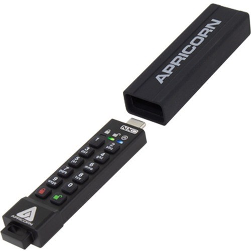 Apricorn Aegis Secure Key 3NXC 4GB USB 3.2 (Gen 1) Type C Flash Drive