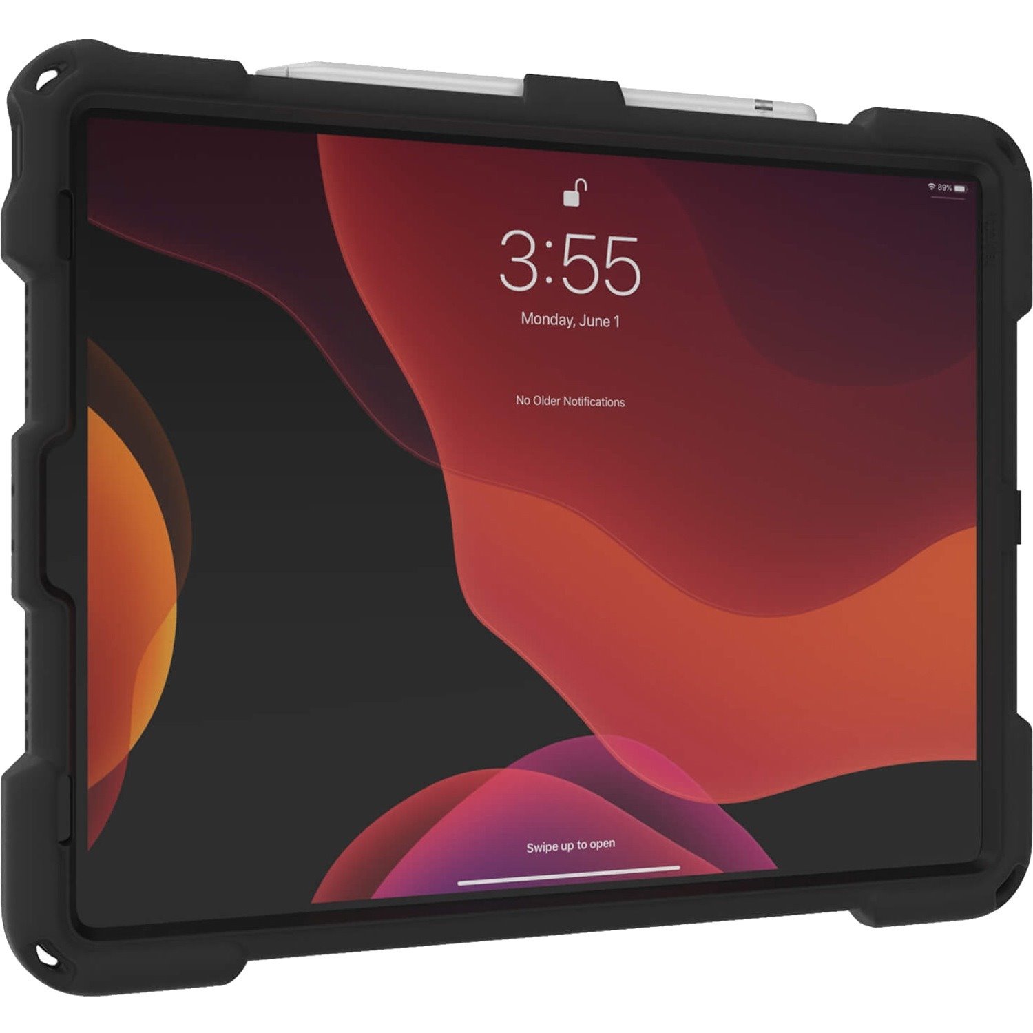 The Joy Factory aXtion Bold MP Rugged Carrying Case for 27.9 cm (11") to 32.8 cm (12.9") Apple iPad Pro (5th Generation), iPad Pro (4th Generation), iPad Pro (3rd Generation), iPad Pro (2nd Generation) Tablet - Black