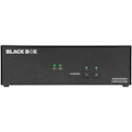 Black Box KVM Switch, NIAP 4.0 Certified - 4 Port, Dual-Monitor, DVI-I, CAC