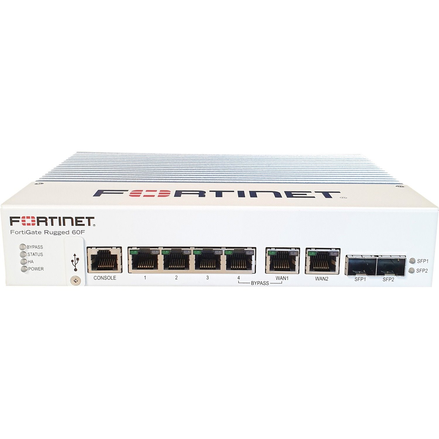 Fortinet FortiGate Rugged FGR-60F Network Security/Firewall Appliance - 1 Year FortiCare Premium and FortiGuard Enterprise Protection