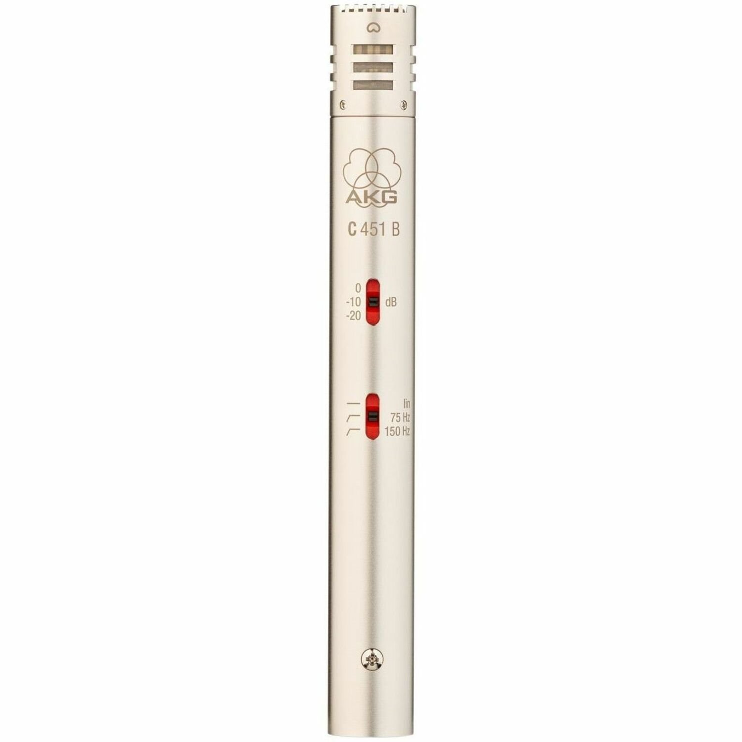 AKG C451 B Wired Condenser Microphone - Satin Nickel