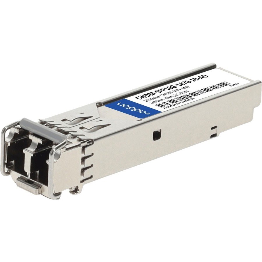 AddOn Cisco&reg; CWDM-SFP10G-1470-10 Compatible TAA 10GBase-CWDM SFP+ Transceiver (SMF, 1470nm, 10km, LC, DOM)