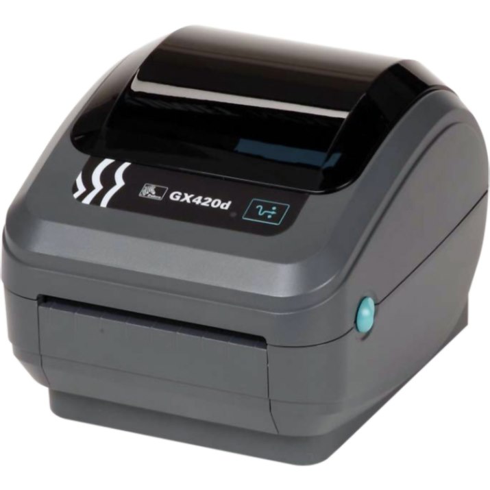 Zebra GX420d Desktop Direct Thermal Printer - Monochrome - Label Print - USB - Serial - Parallel - US