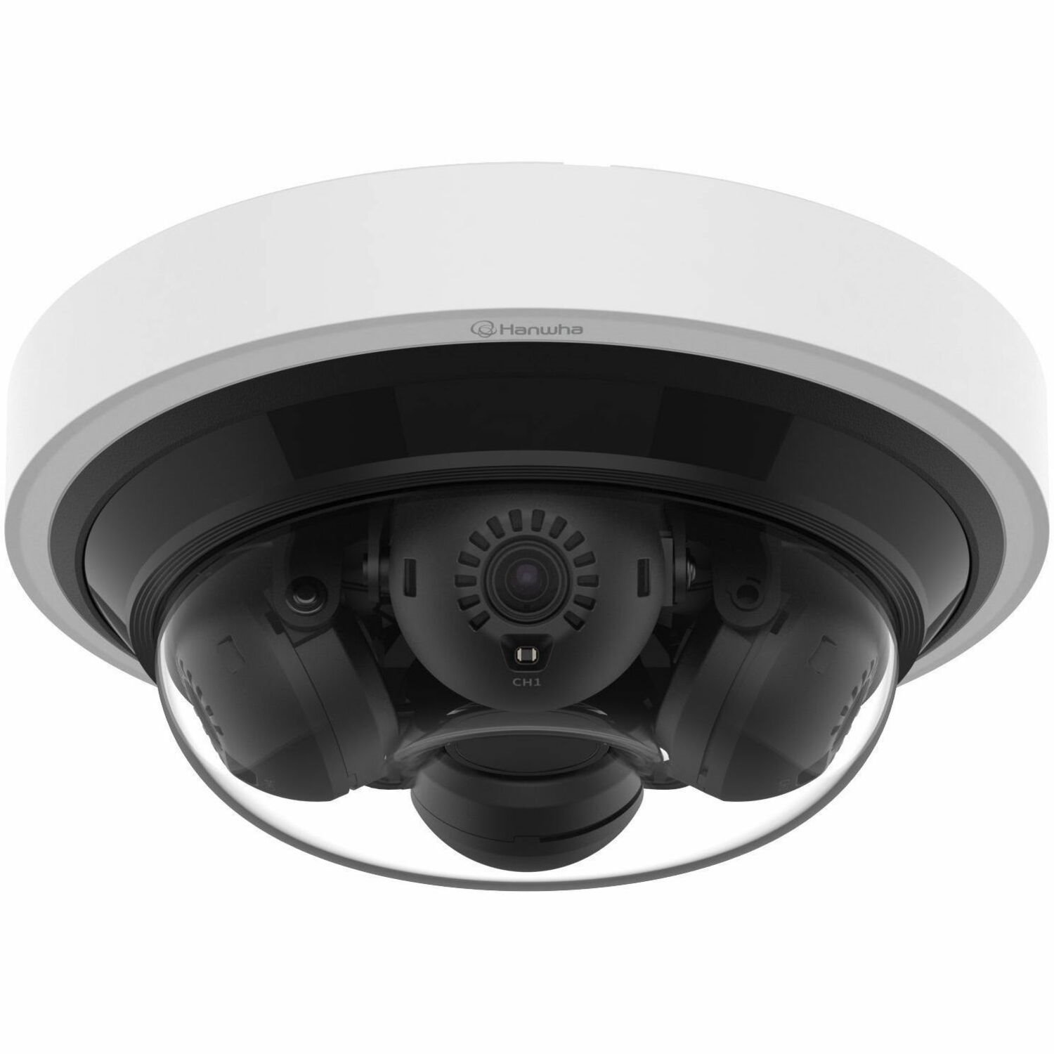 Hanwha PNM-C16013RVQ 4 Megapixel Network Camera - Colour - Dome - White