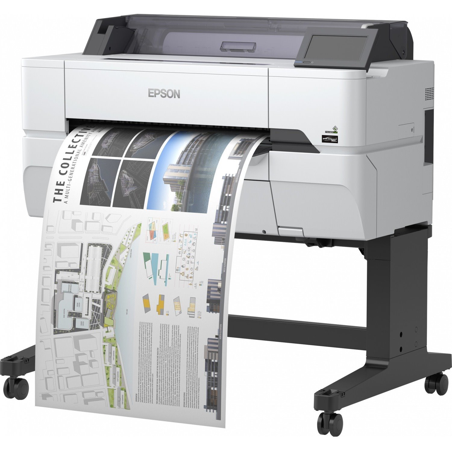 Epson SureColor SC-T3400 Tintenstrahl-Großformatdrucker - 609,60 mm (24 Zoll) Druckbreite - Farbe