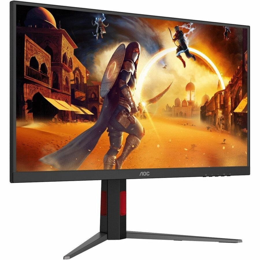 AOC U27G42 27" Class 4K UHD Gaming LED Monitor - 16:9 - Black, Red