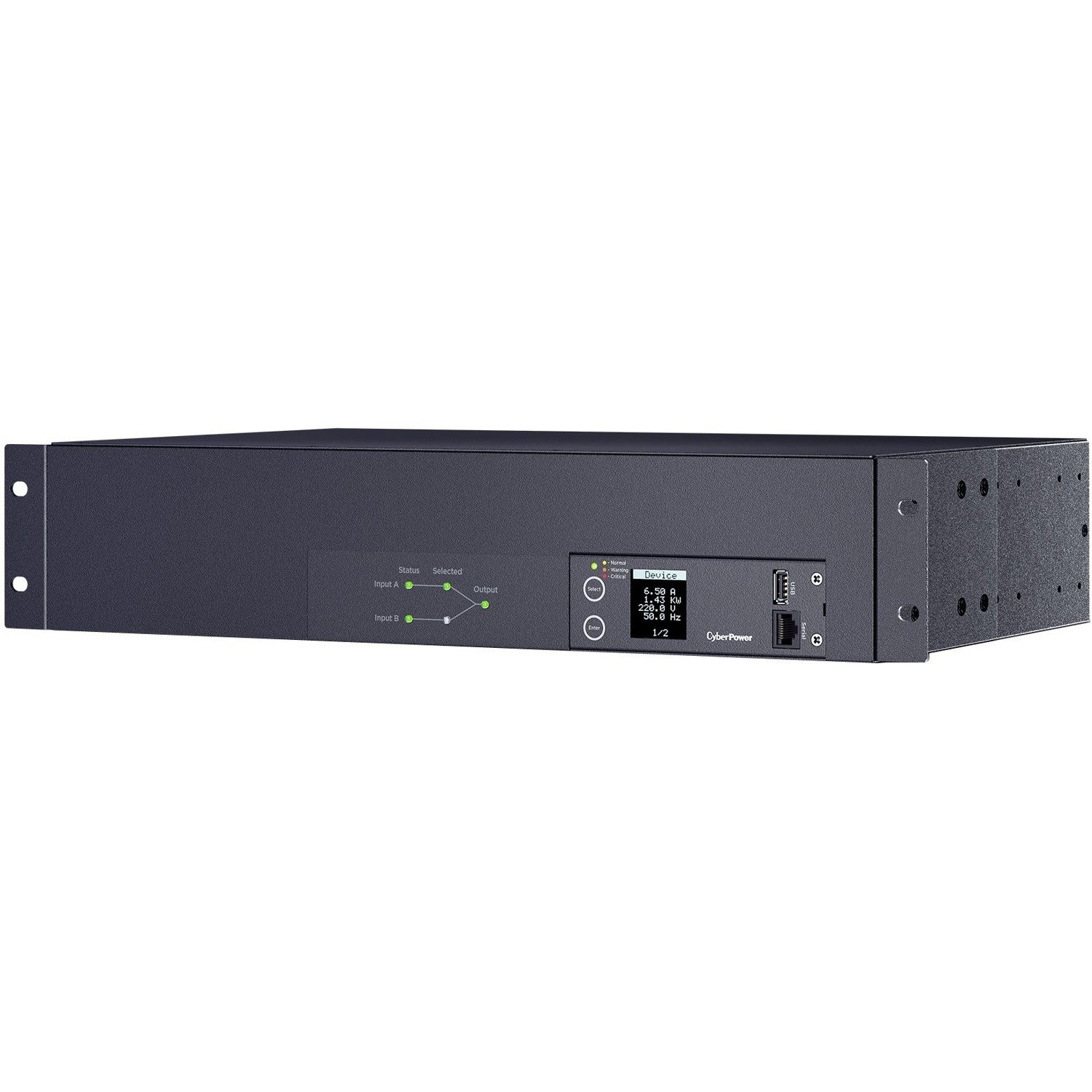 CyberPower Metered ATS PDU PDU24007 19-Outlets PDU