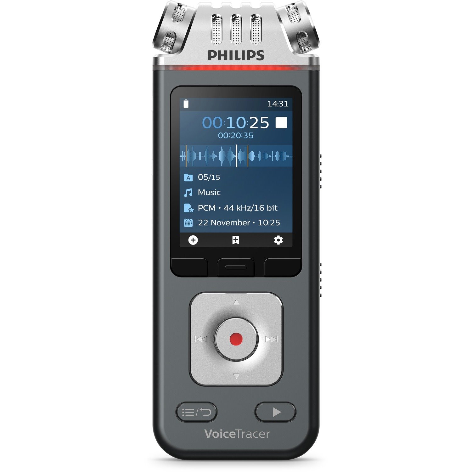 Philips Voice Tracer DVT6110 Digital Voice Recorder