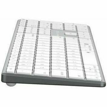 Targus HyperSpace HS2310UK Keyboard - Full-size - Wired/Wireless Connectivity - USB Type C Interface - English (UK) - Space Gray