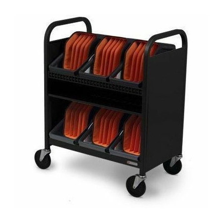 Bretford CUBE Transport Cart with Caddies - TVCT30CAD