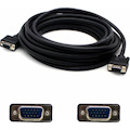 AddOn 25ft VGA Male to VGA Male Black Cable For Resolution Up to 1920x1200 (WUXGA)