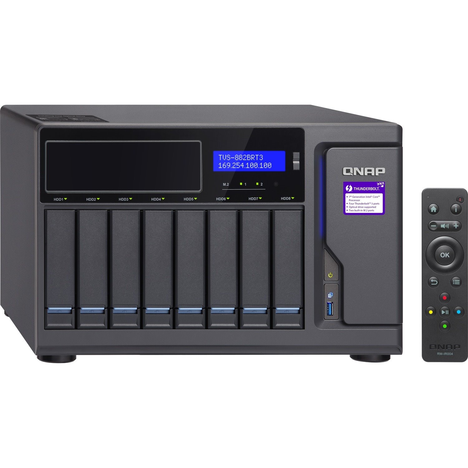 QNAP Turbo vNAS TVS-882BRT3 SAN/NAS Storage System