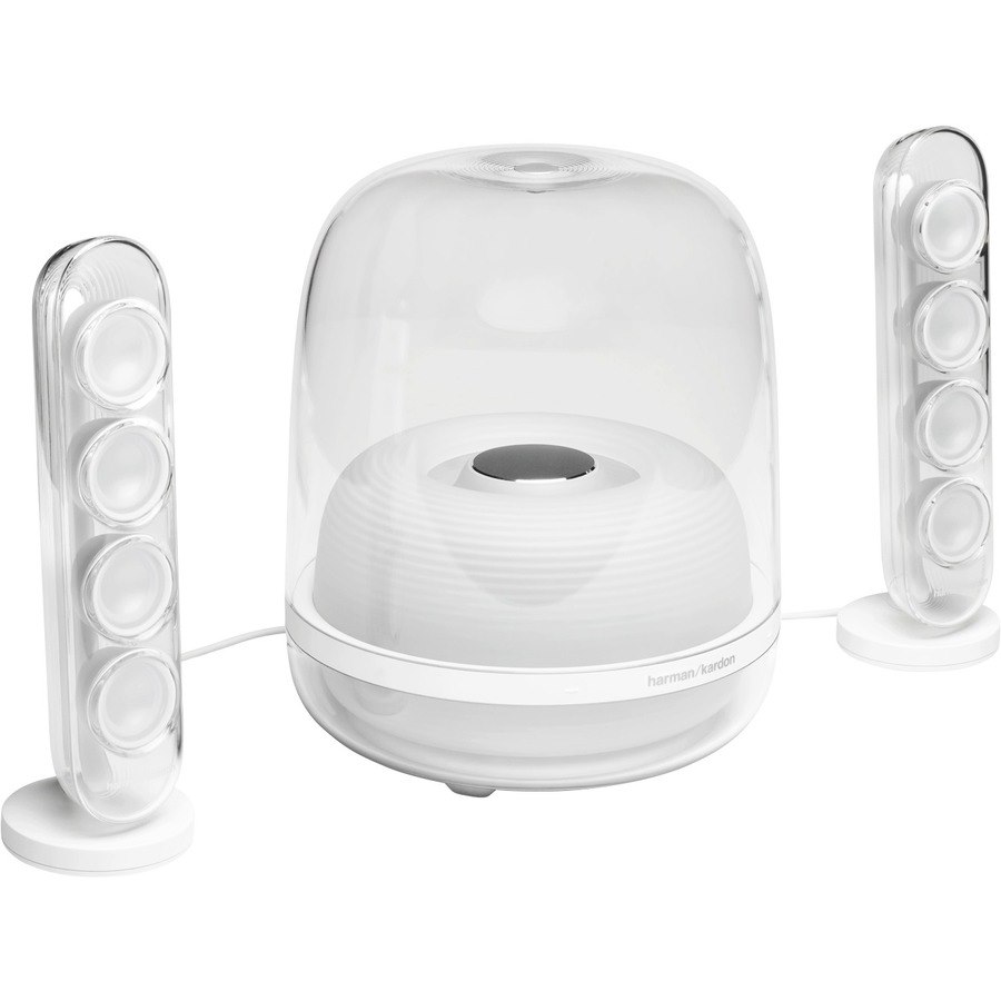 Harman Kardon SoundSticks 4 Bluetooth Speaker System - 140 W RMS - White