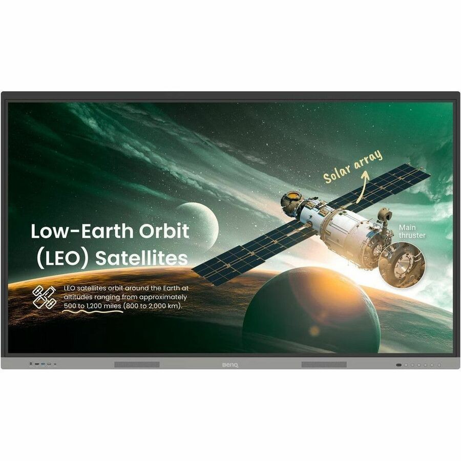 BenQ Re7503a 75In 16:9 1200:1 8MS Interactive Flat Panel Black
