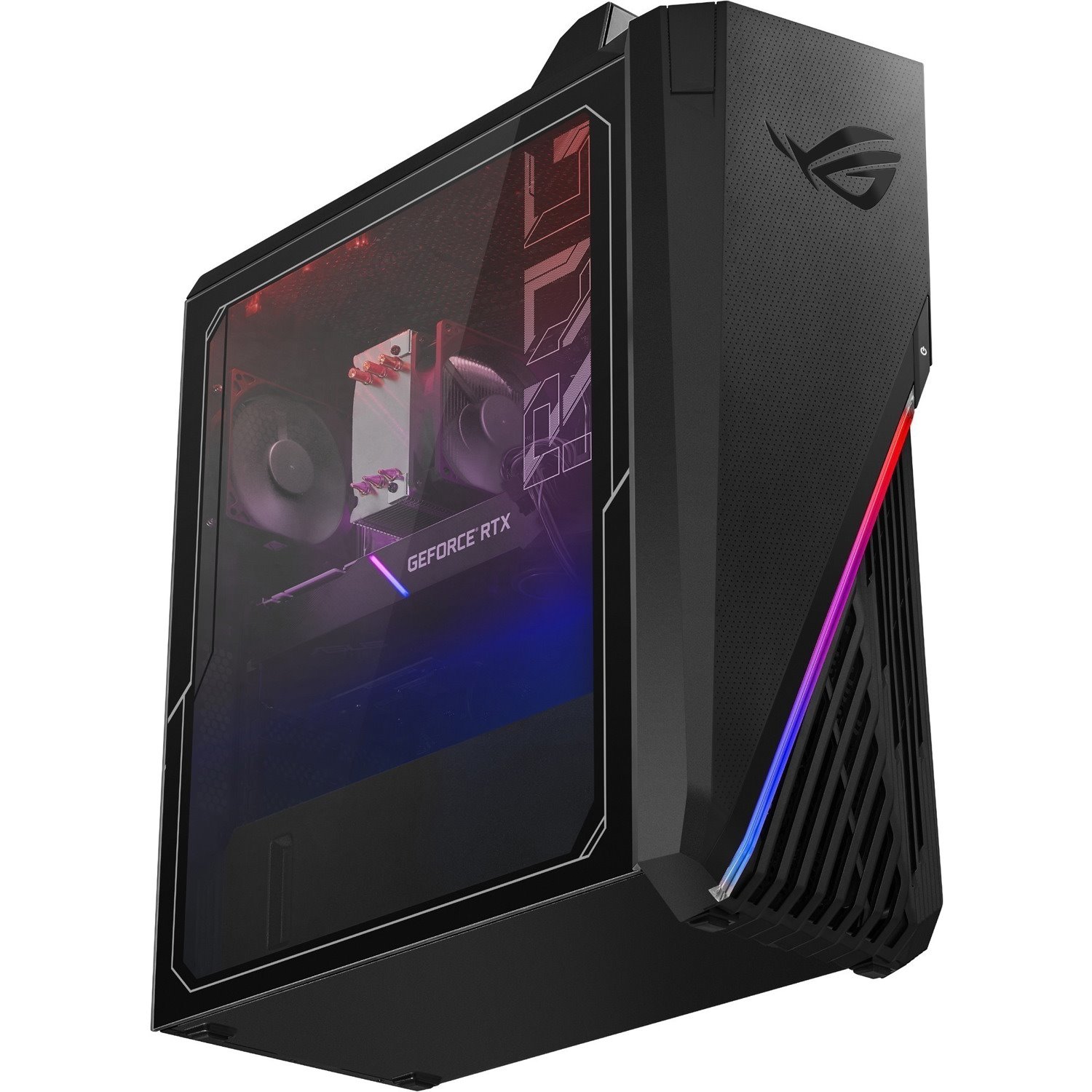 Asus ROG Strix GA15 GA15DK-DH776 Gaming Desktop Computer - AMD Ryzen 7 5800X - 16 GB - 1 TB SSD - Tower - Black