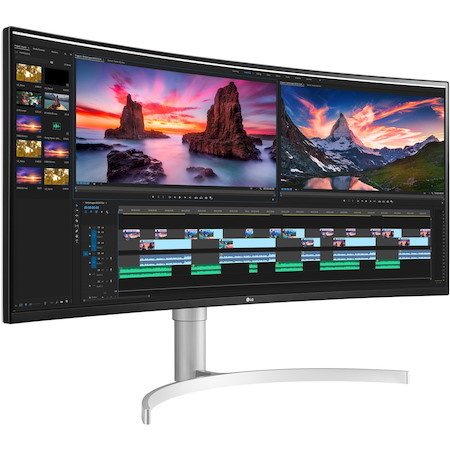 LG Ultrawide 38WN95C-W 38" Class UW-QHD+ Curved Screen Gaming LCD Monitor - 21:9