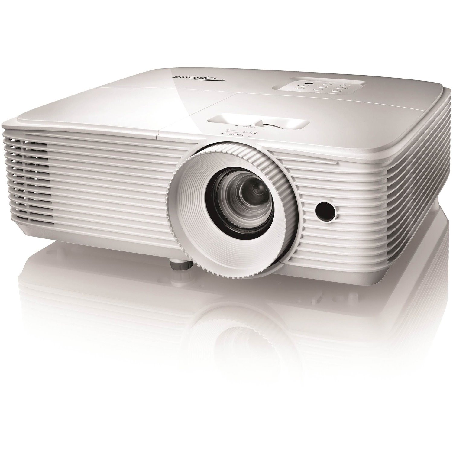 Optoma EH412X 3D DLP Projector - 16:9 - Portable - White