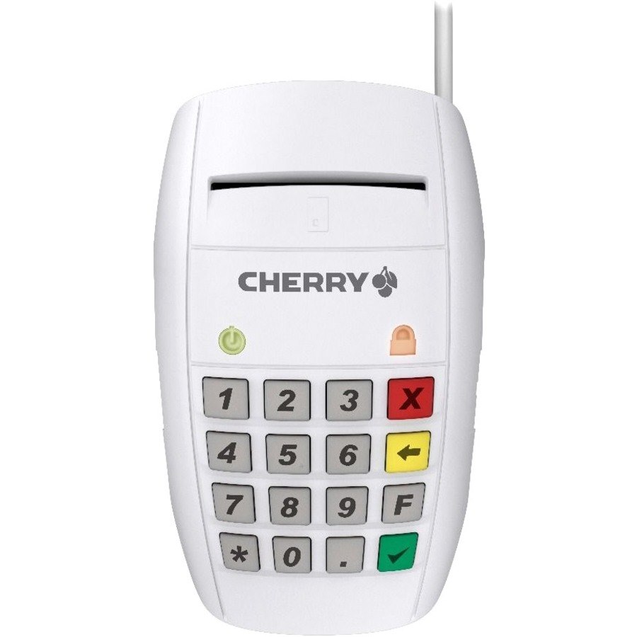 Cherry Smartcard Terminal ST-2100 White Usb Contact Smart Card Terminal