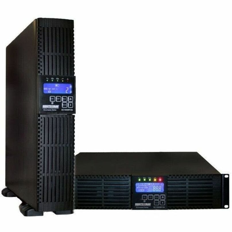 Minuteman Encompass RTXL EC1000RTXL2UNC 1000VA Rack/Tower UPS