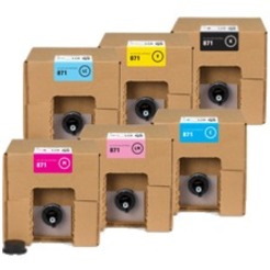 HP Latex 871A Original Inkjet Ink Cartridge - Magenta Pack
