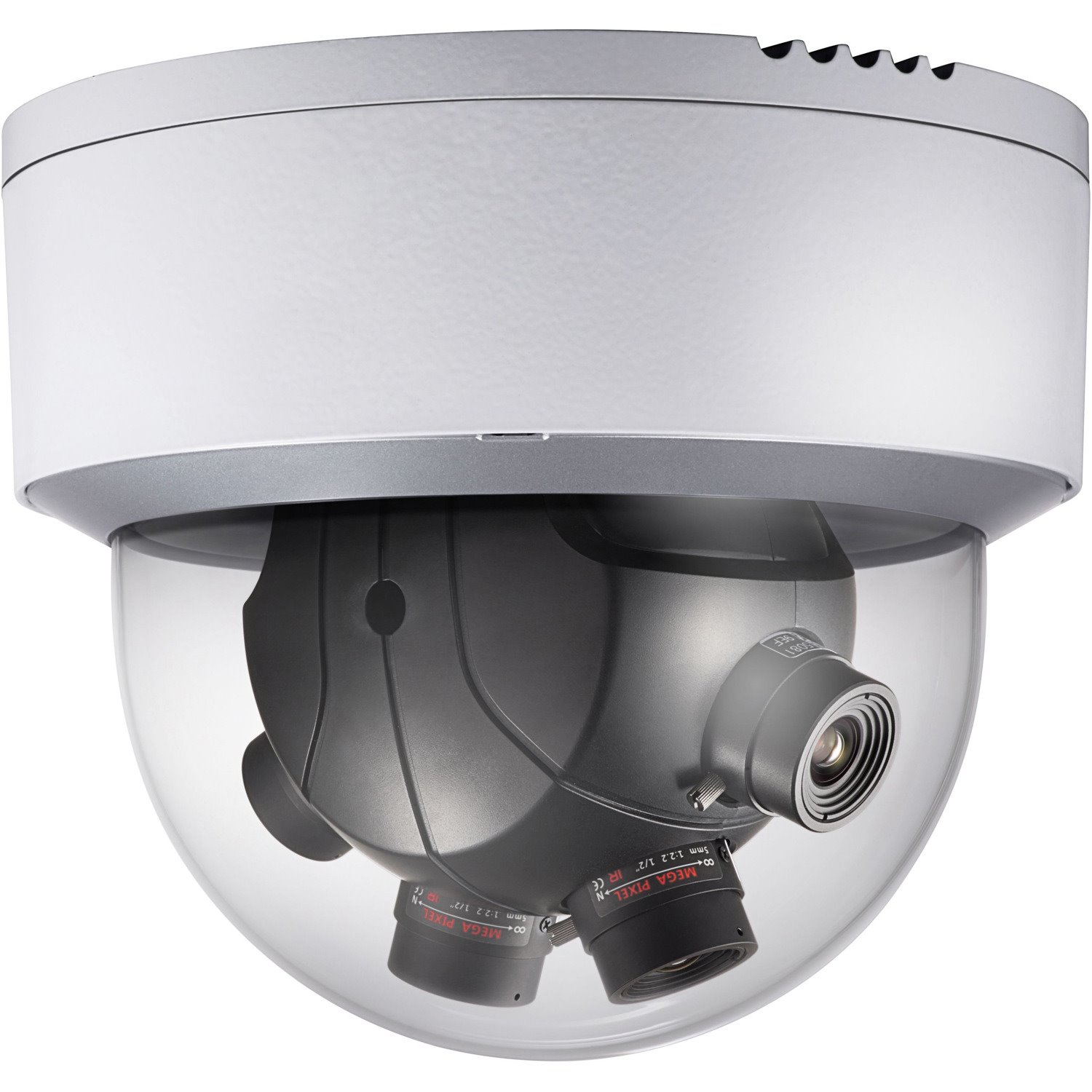 Hikvision PanoVu DS-2CD6986F-(H) 7.3 Megapixel HD Network Camera - Color - Dome