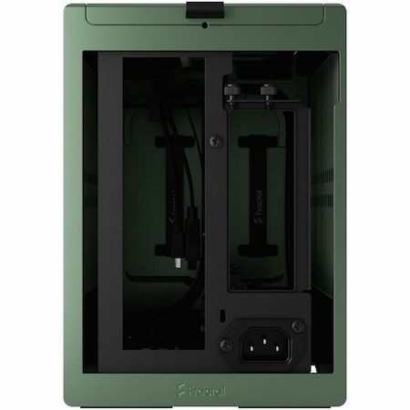 Fractal Design Terra Gaming Computer Case - Mini ITX Motherboard Supported - Small - Anodized Aluminium - Jade
