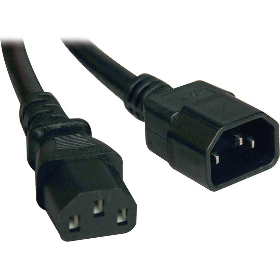 Eaton Tripp Lite Series PDU Power Cord, C13 to C14 - 10A, 250V, 18 AWG, 6 ft. (1.83 m), Black