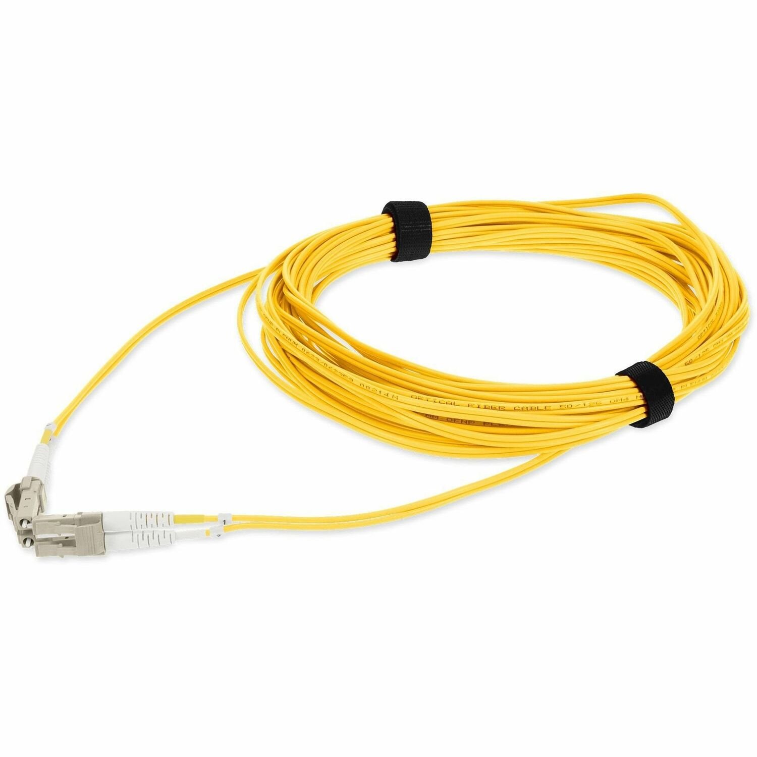 AddOn 3m LC to LC Yellow OM4 Duplex OFNP (Plenum-Rated) Fiber Patch Cable