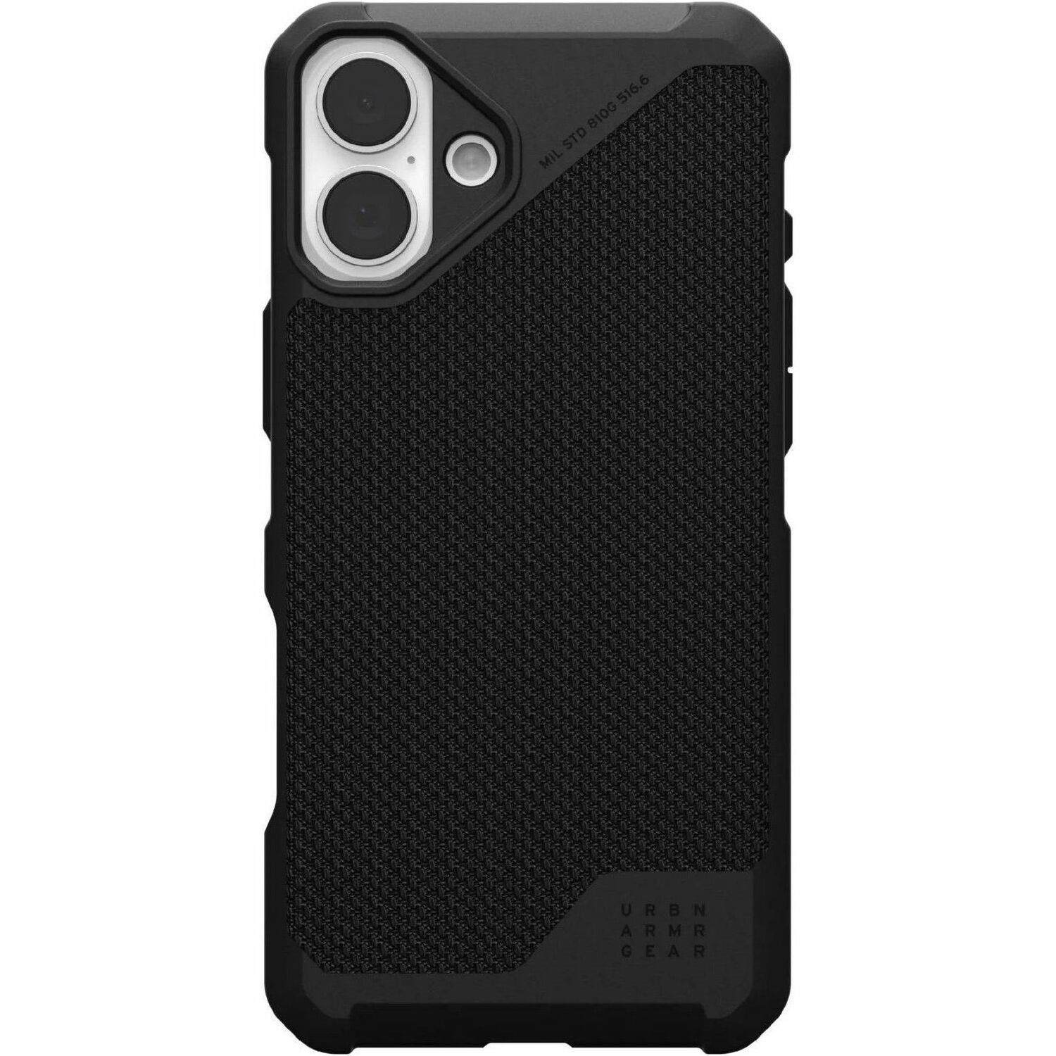 Urban Armor Gear Metropolis LT iPhone 16 Plus Case - Kevlar Black