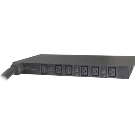 APC NetShelter Basic Rack PDU, 1U, 14.4kW, 208V, 6 C19 outlet
