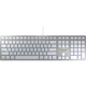 CHERRY KC 6000 SLIM FOR MAC Silver/White Wired Keyboard