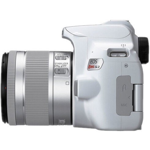 Canon EOS Rebel SL3 24.1 Megapixel Digital SLR Camera with Lens - 0.71" - 2.17" - White