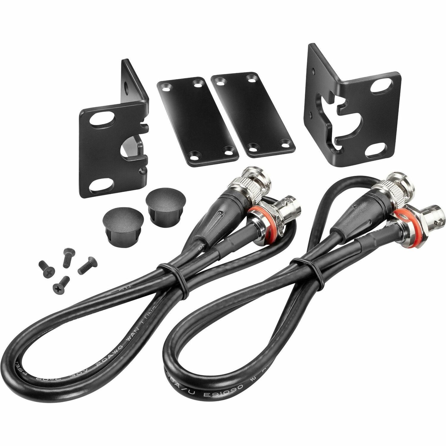 Electro-Voice Rack Mount for Receiver, Antenna, Cable - Black
