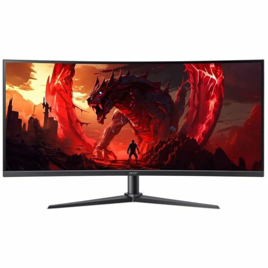 Acer Nitro XZ340CUR X0 34" Class UWQHD Gaming LCD Monitor - 21:9 - Black