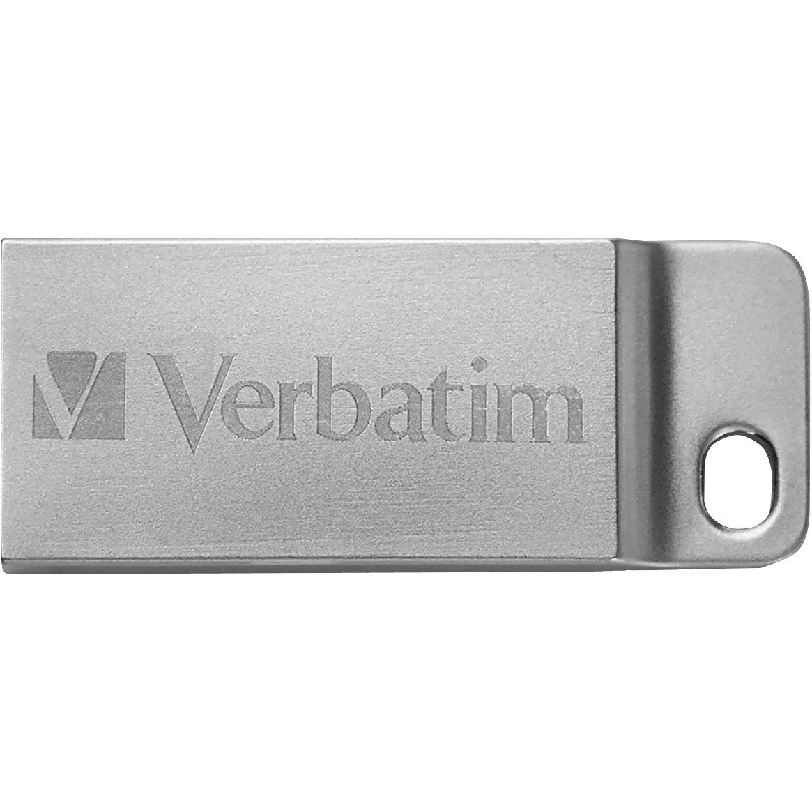 Verbatim Metal Executive 16 GB USB 2.0 Flash Drive - Silver - TAA Compliant