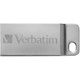 Verbatim 16GB Metal Executive USB Flash Drive - Silver