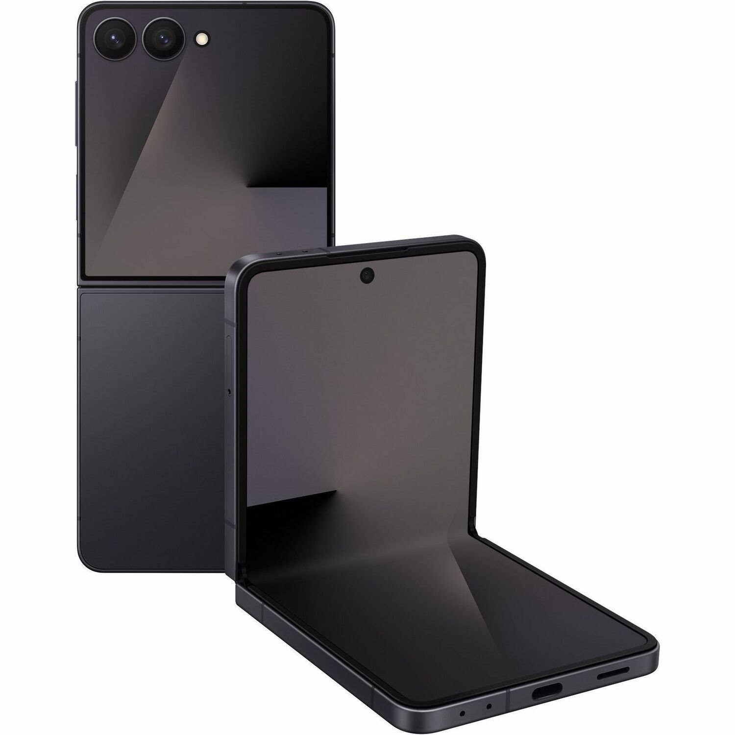 Samsung Galaxy Z Flip7 SM-F766W 256 GB Smartphone - 6.9" Flexible Folding Screen Dynamic AMOLED 2X Full HD Plus 2520 x 1080 - Deca-core (Cortex X5Single-core (1 Core) 3.30 GHz + Cortex A725 Dual-core (2 Core) 2.74 GHz + Cortex A725 Penta-core (5 Core) 2.36 GHz + Cortex A520 Dual-core (2 Core) 1.80 GHz) - 12 GB RAM - Android 16 - 5G - Jet Black