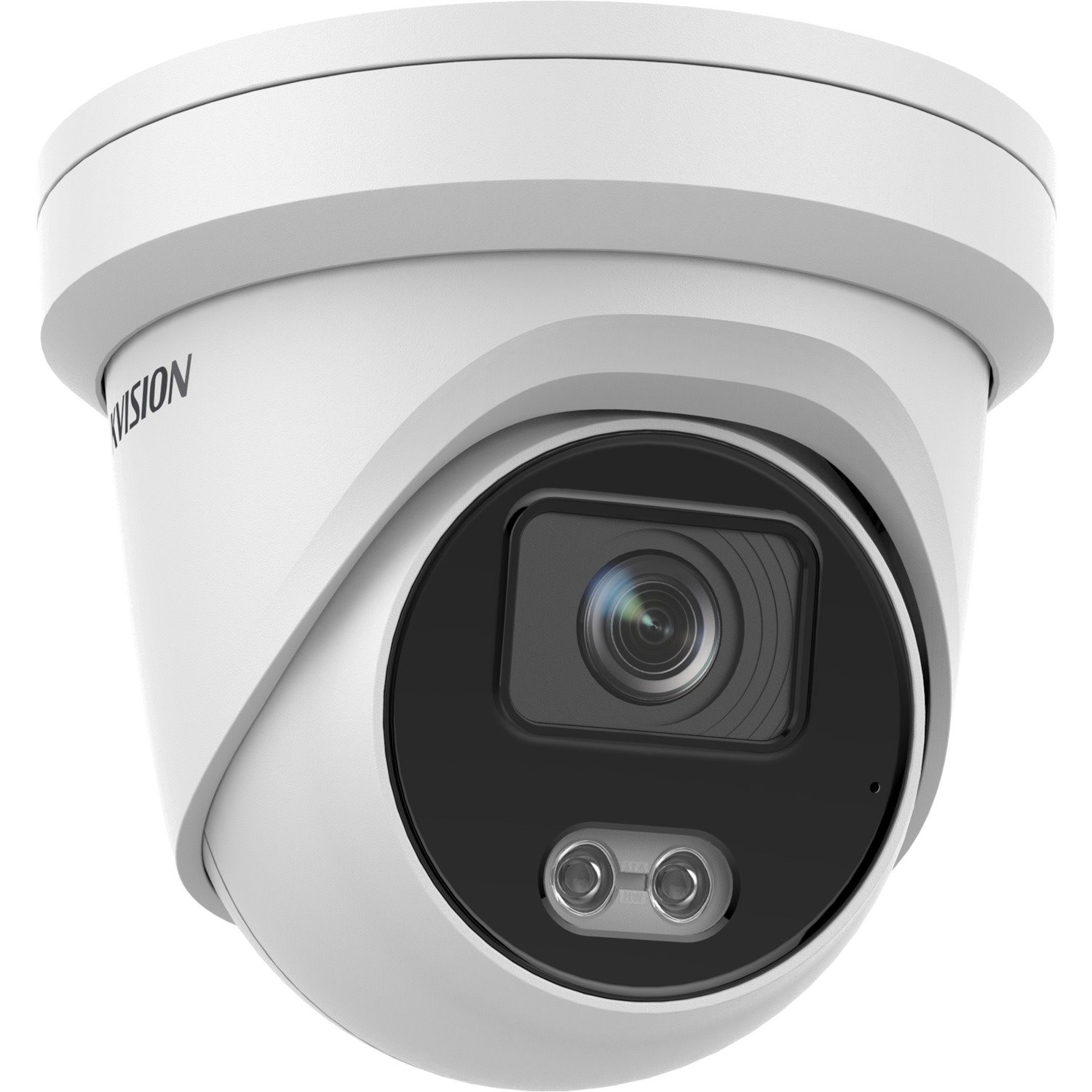 Hikvision EasyIP DS-2CD2347G2-LU 4 Megapixel Indoor/Outdoor Network Camera - Color - Turret - White