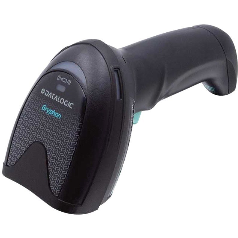 Datalogic Gryphon GM4500 Industrial, Retail, Light/Clean Manufacturing, Healthcare, Transportation Handheld Barcode Scanner Kit - Wireless Connectivity - Black - USB Cable Included