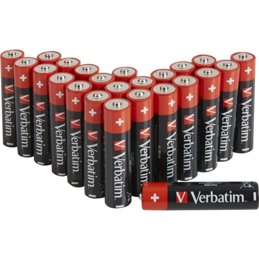 Verbatim Battery - Alkaline - 24Pack