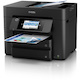 Epson WorkForce Pro WF-4830 Inkjet Multifunction Printer-Color-Copier/Fax/Scanner-4800x2400 dpi Print-Automatic Duplex Print-33000 Pages-500 sheets Input-1200 dpi Optical Scan-Color Fax-Wireless LAN-Epson Connect-Android Printing-Mopria