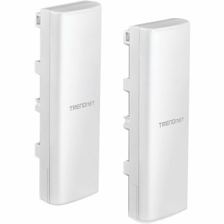 TRENDnet 14 dBi WiFi 6 AX1200 Outdoor Directional PoE Access Point Bridge Kit, TEW-940APBO2K, Includes Two Preconfigured TEW-940APBO Access Points, 5GHz WiFi 6 Point-to-Point Bridge, White