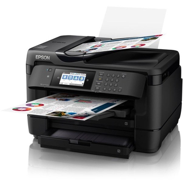 Epson WorkForce WF-7725 Wireless Inkjet Multifunction Printer - Colour