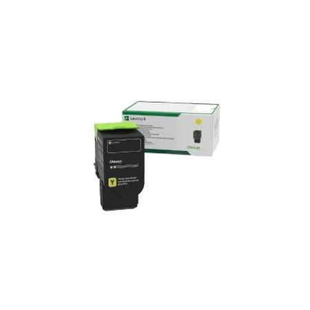 Lexmark Unison Original Extra High Yield Laser Toner Cartridge - Yellow - 1 Each