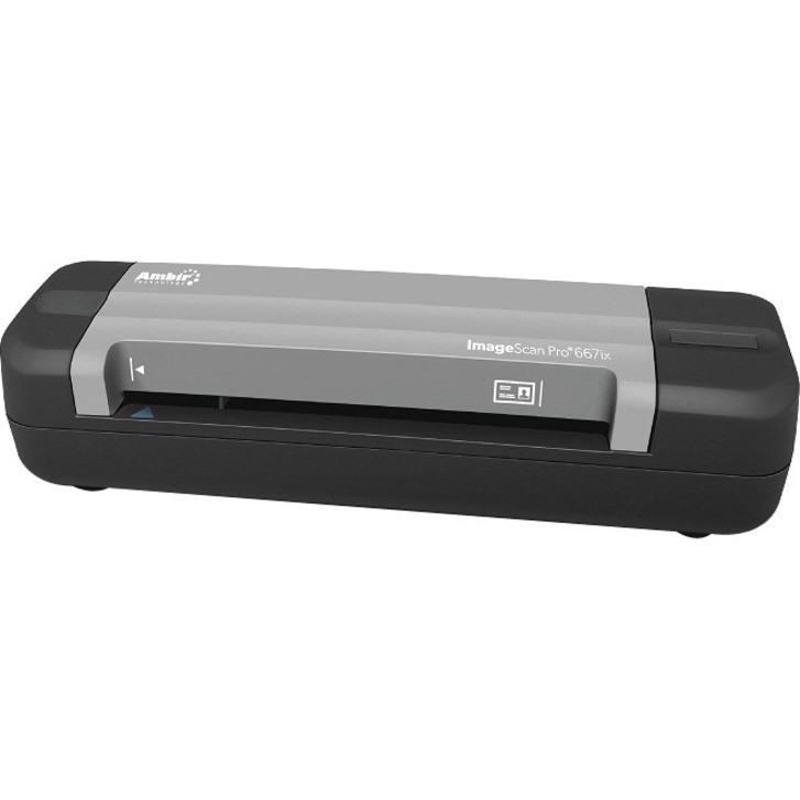 Ambir Technology Ambir ImageScan Pro 667Ix Simplex Id Card Scanner W/ AmbirScan Lite